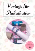 Vorschau - Mal- und Bastelvorlagen - Vorlage für Plakathalter - Deckblatt
