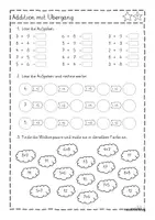 Vorschau - Arbeitsblätter - Addition mit Übergang - Grundschule differenziert - Seite 3