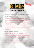 Vorschau - Arbeitsblätter - 8 Mile – Fragen zum Film mit Lösungen - Seite 3