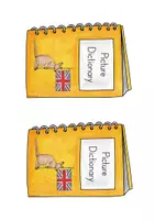 Vorschau - Arbeitsblätter - Picture Dictionary "Bildkarte & 1. Seite" - Bilderwörterbuch - Seite 2
