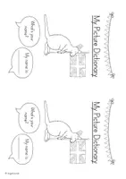 Vorschau - Arbeitsblätter - Picture Dictionary "Bildkarte & 1. Seite" - Bilderwörterbuch - Seite 3