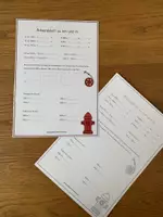 Vorschau - Arbeitsblätter - Arbeitsblatt zu km und m FEUERWEHR - Seite 1