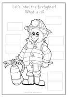 Vorschau - Arbeitsblätter - What is it? - FEUERWEHR - Seite 3