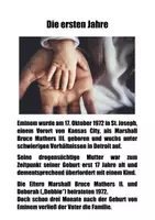 Vorschau - Unterrichtsreihen - Künstlerporträt: Eminem – 10 Stationen mit Lösungen - Seite 1