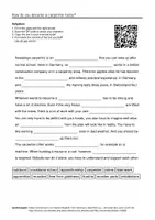 Vorschau - Arbeitsblätter - Englischsprachige AB zum Thema "How do you become a carpenter today?" + Lösung & MP3 + - Deckblatt