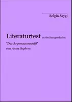 Vorschau - Arbeitsblätter - Literaturtest zu "Das Argonautenschiff" von Anna Seghers - Deckblatt