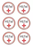 Vorschau - Bildkarten - Hilfe und Helferkind - Seite 1