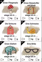 Vorschau - Unterrichtsreihen - Gewichte (Tonne - Kilogramm - Gramm) - Lernen an Stationen - Seite 1