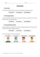 Vorschau - Arbeitsblätter - Wer war es? - Terme bilden und Gleichungen lösen - Mathe 7/8 - Seite 2