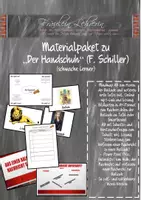 Vorschau - Arbeitsblätter - Bundle/Paket zur Ballade "Der Handschuh" (F. Schiller) für schwache Lerner! - Deckblatt