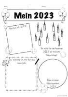 Vorschau - Arbeitsblätter - Mein Jahr *6-Jahre-Paket* - Seite 3