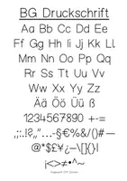 Vorschau - selbst erstellte Schriftarten - Schriftarten bambusgras zur kommerziellen Nutzung Font - Seite 1
