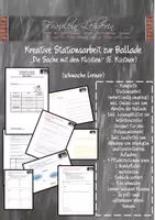 Vorschau - Stundenentwürfe - MegaBundle Deutsch inklusiv, Klasse 7-8!! - Deckblatt