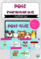 Vorschau - Spiele - Pets - Interaktives PowerPoint Quiz - Deckblatt