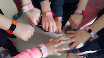 Vorschau - Bildkarten - Phasenbilder gewebtes Armband - Deckblatt