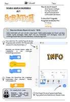 Vorschau - Arbeitsblätter - Scratch (für Anfänger) - Deinen Namen animieren - Deckblatt