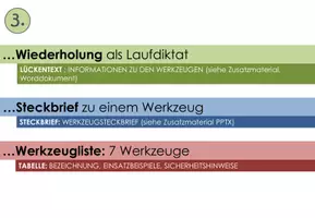Vorschau - Unterrichtsreihen - Werkzeug-Zuordnungskarten + Arbeitsblätter Werkzeugkunde - Seite 3