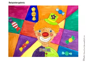 Vorschau - Stundenentwürfe - Kunst Karneval Fasching, Kunst Grundschule, Karneval, fertige Kunststunde - Seite 2