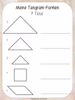 Vorschau - Arbeitsblätter - Wortspeicher Tangram - Seite 3