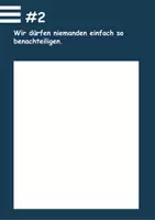 Vorschau - Arbeitsblätter - Menschenrechte - einfach erklärt mit Platz für Collage / Mindmap - Seite 1