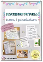 Vorschau - Stundenentwürfe - Describing Pictures - Großes Materialpaket (Lesson 1 + 2) - Seite 1