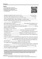 Vorschau - Arbeitsblätter - Englischsprachige AB zum Thema "Refugees" + Lösung & MP3 + Mindmap - Deckblatt