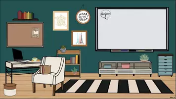 Vorschau - Interaktives Material - Vorlage/Template: Digitales Klassenzimmer "Français" (Französisch) - Seite 3