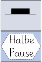 Vorschau - Arbeitsblätter - Pausenwerte Materialpaket Tafelmaterial und Arbeitsblätter - Seite 3