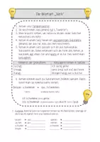 Vorschau - Arbeitsblätter - Wortart "Verb" (inklusive Lösung) Klimamaterial - Seite 1