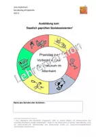 Vorschau - Lehrpläne/Lehrermaterial - Praxistag zur Vorbereitung auf das Praktikum im Altenheim für die Ausbildung zum staatlich geprüften Sozialassistenten/-assinstentin - Deckblatt