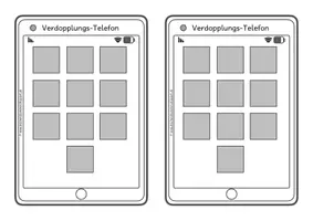 Vorschau - Arbeitsblätter - Mathematik 1 - Verdopplungsaufgaben automatisieren mit dem Verdopplungstelefon - Seite 1