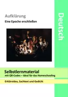 Vorschau - Arbeitsblätter - Aufklärung - Epochen der Literatur erschließen - Sachtext - Gedicht - Erklärvideo - Deckblatt