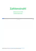 Vorschau - Arbeitsblätter - Zahlenstrahl - Zahlenraum bis 10000 Nachbarzahlen einer - Deckblatt