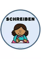 Vorschau - Bildkarten - Schilder für das virtuelle Lernen (1.-6. Klasse) - Seite 2