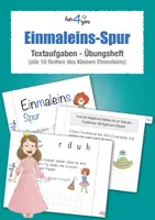 Vorschau - Arbeitsblätter - Einmaleins-Spur - Textaufgaben, Übungsheft - Deckblatt