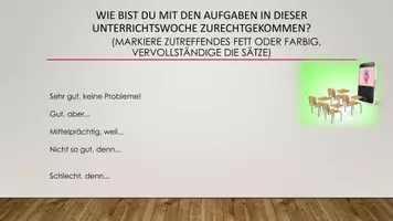 Vorschau - Präsentationen/Tafelbilder - PowerPoint - Rückmeldung aus dem Distanzunterricht für Schüler der Sek 1! Homeschooling! - Seite 3