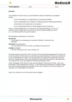 Vorschau - Test - Dinosaurier - Echsen der Urzeit - Testaufgaben mit Lösungen - Deckblatt