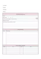 Vorschau - Lehrpläne/Lehrermaterial - Schriftwesen - Vorlage Schülerbeobachtungen DaZ und Sport - Deckblatt