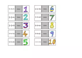 Vorschau - Arbeitsblätter - Mathematik 2: Quadratzahlen Telefon - Seite 2