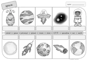 Vorschau - Arbeitsblätter - Sparpaket Space inkl. interaktive PDF - Seite 2