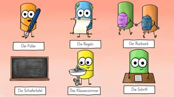 Vorschau - Arbeitsblätter - Interaktive PDF Schule früher und heute im Sachunterricht - Seite 2