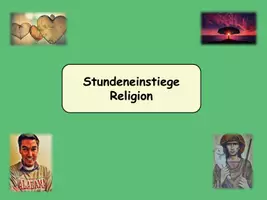Vorschau - Unterrichtsreihen - Stundeneinstiege Religion - Deckblatt