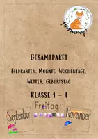 Vorschau - Bildkarten - Kalender: Bildkarten (Gesamtpaket) - Deckblatt