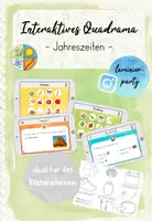 Vorschau - Unterrichtsreihen - Jahreszeiten: Distanzlernen (Kl. 2) - Deckblatt