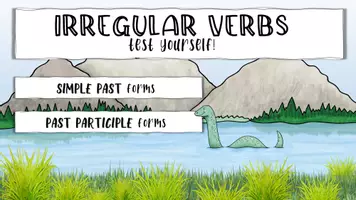 Vorschau - Test - Irregular Verbs / unregelmäßige Verben: Interaktive PDF-Datei zum Selbsttest #edukilights2022 - Seite 1