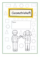 Vorschau - Arbeitsblätter - Geometrie- Heft- Klasse 1 - Seite 1