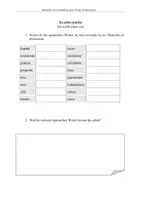 Vorschau - Arbeitsblätter - Wörter erschließen Spanisch Beginner - Deckblatt