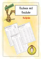 Vorschau - Arbeitsblätter - Rechnen mit Knickohr - Kostprobe - Deckblatt