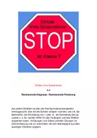 Vorschau - Test - Diktate ohne Stolpersteine - ab Klasse 7 - Deckblatt