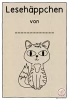 Vorschau - Arbeitsblätter - Lesehäppchen Tiere #instalehrerknaller24 - Seite 1